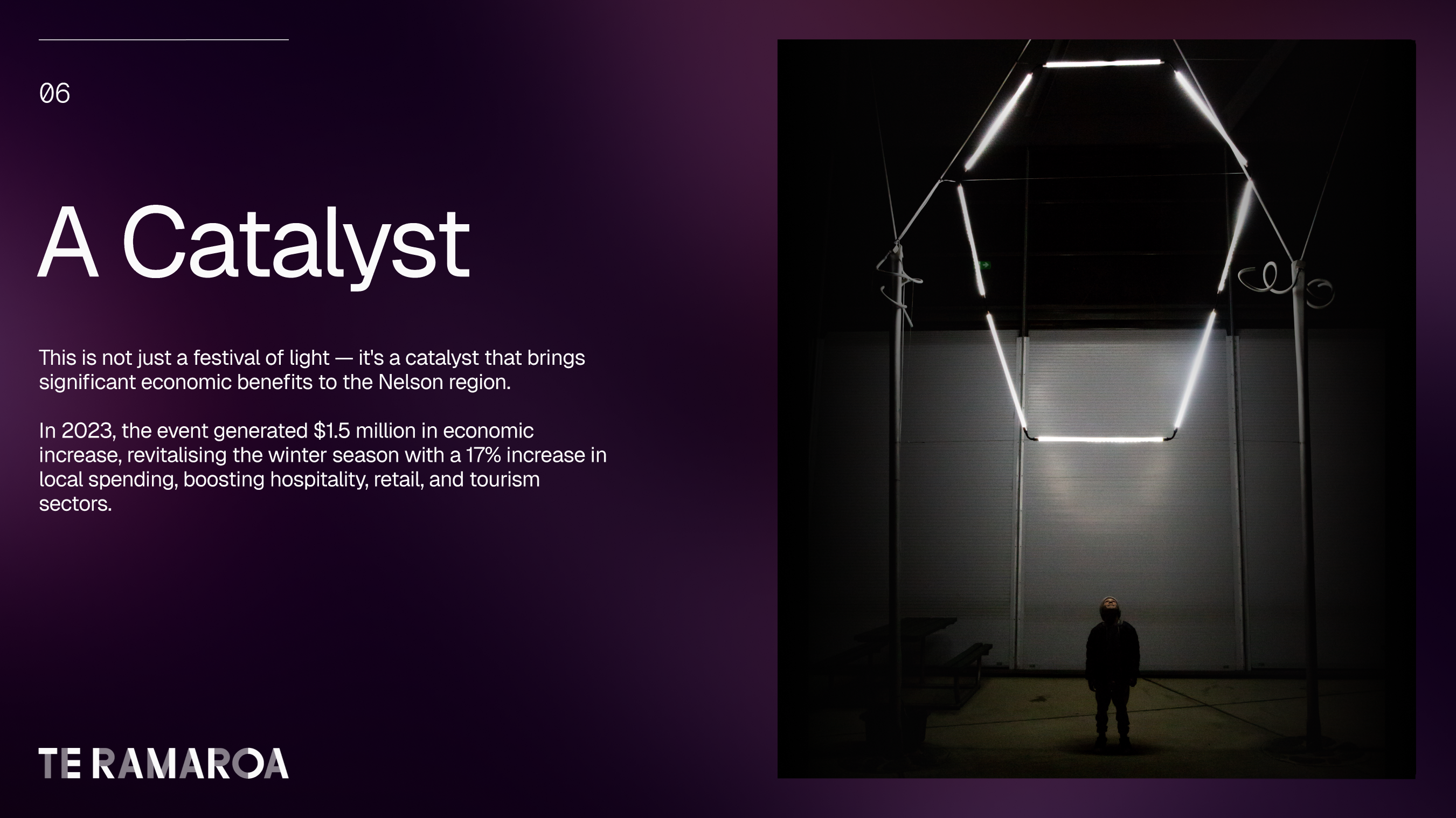 Sponsorship deck redesign